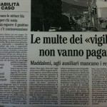 multe dei vigilini nulle anche a maddaloni